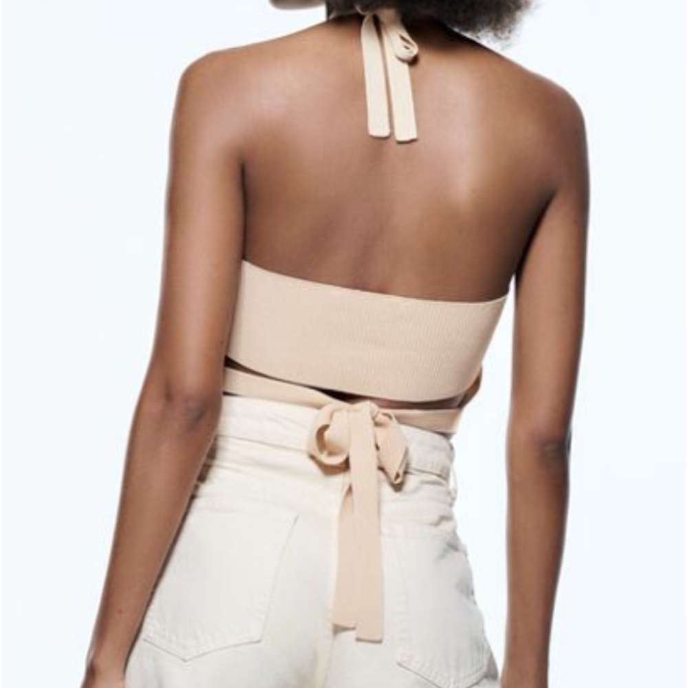 Zara Knit Halter Top